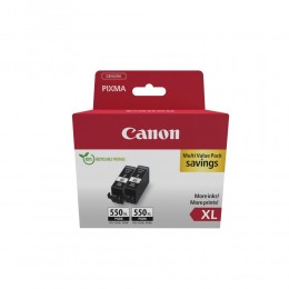 Canon Μελάνι Inkjet PGI-550XL Twin Pack Black (6431B010) (CANPGI-550XLTP)
