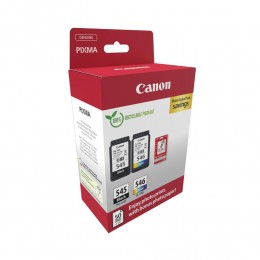Canon Μελάνι Inkjet PG-545/CL-546 Multipack + Photo Paper 50sh Carton Pack (8287B008) (CANPG-545VPCP)