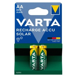 VARTA επαναφορτιζόμενες μπαταρίες λιθίου Solar, AA, 800mAh, 1.2V, 2τμχ