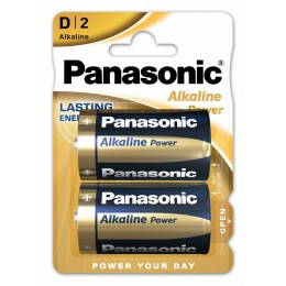 PANASONIC αλκαλικές μπαταρίες Alkaline Power, D/LR20, 1.5V, 2τμχ
