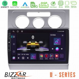Bizzar d Series vw Touran 2003-2011 8core Android13 2+32gb Navigation Multimedia Tablet 10 u-d-Vw1001