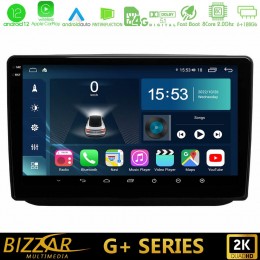 Bizzar g+ Series Skoda Fabia 2007-2014 8core Android12 6+128gb Navigation Multimedia Tablet 10 u-g-Sk0486