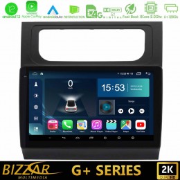 Bizzar g+ Series vw Touran 2011-2015 (Auto A/c) 8core Android12 6+128gb Navigation Multimedia Tablet 10 u-g-Vw1000