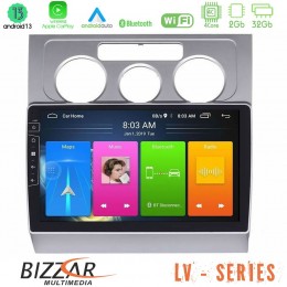 Bizzar lv Series vw Touran 2003-2011 4core Android 13 2+32gb Navigation Multimedia Tablet 10 u-lv-Vw1001