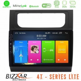 Bizzar 4t Series vw Touran 2011-2015 4core Android12 2+32gb Navigation Multimedia Tablet 10 u-lvb-Vw1000