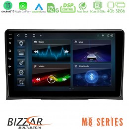 Bizzar m8 Series vw Transporter 2003-2015 8core Android13 4+32gb Navigation Multimedia Tablet 9 u-m8-Vw0497