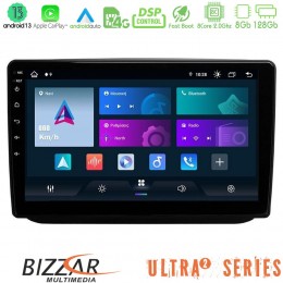 Bizzar Ultra Series Skoda Fabia 2007-2014 8core Android13 8+128gb Navigation Multimedia Tablet 10 u-ul2-Sk0486