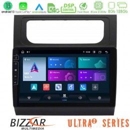 Bizzar Ultra Series vw Touran 2011-2015 8core Android13 8+128gb Navigation Multimedia Tablet 10 u-ul2-Vw1000
