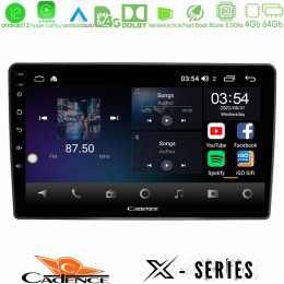 Cadence x Series vw Passat 8core Android12 4+64gb Navigation Multimedia Tablet 9 u-x-Vw095n