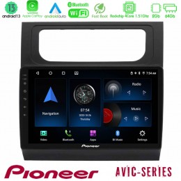 Pioneer Avic 4core Android13 2+64gb vw Touran 2011-2015 Navigation Multimedia Tablet 10 u-p4-Vw1000
