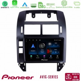Pioneer Avic 8core Android13 4+64gb vw Polo 2002-2009 Navigation Multimedia Tablet 9 u-p8-Vw1229