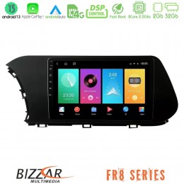 Bizzar fr8 Series Hyundai i20 2021-2024 8core Android13 2+32gb Navigation Multimedia Tablet 10 u-fr8-Hy1043