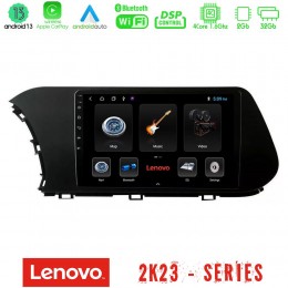 Lenovo car pad Hyundai i20 2021-2024 4core Android 13 2+32gb Navigation Multimedia Tablet 10 u-len-Hy1043