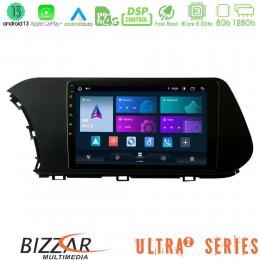 Bizzar Ultra Series Hyundai i20 2021-2024 8core Android13 8+128gb Navigation Multimedia Tablet 10 u-ul2-Hy1043