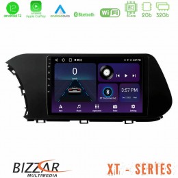 Bizzar xt Series Hyundai i20 2021-2024 4core Android12 2+32gb Navigation Multimedia Tablet 10 u-xt-Hy1043