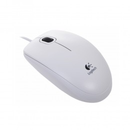 Logitech B100 Optical Mouse (White) (910-003360)