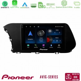 Pioneer Avic 8core Android13 4+64gb Hyundai i20 2021-2024 Navigation Multimedia Tablet 9 u-p8-Hy1043