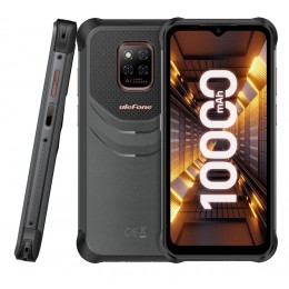 ULEFONE smartphone Power Armor 14 Pro, 6.52", 6/128GB, 10000mAh, μαύρο