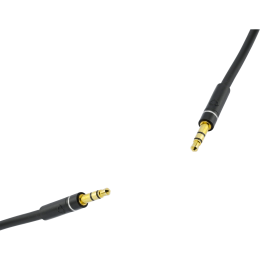 Oehlbach Audio Jack Link Stereo audio cable 3.5 mm jack 25 cm Black 27366