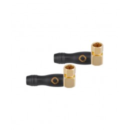Oehlbach Transmission Shift F High quality F-connector male/male angled (2 Τεμάχια) 27286