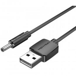 VENTION USB to DC 3.5mm Barrel Jack Power Cable 1M Black (CEXBF) (VENCEXBF)