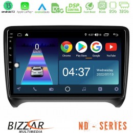 Bizzar nd Series 8core Android13 2+32gb Audi tt b7 Navigation Multimedia Tablet 9 u-nd-Au0828