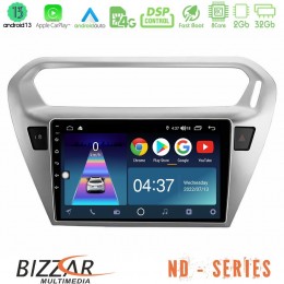 Bizzar nd Series 8core Android13 2+32gb Citroën c-Elysée / Peugeot 301 Navigation Multimedia Tablet 9 u-nd-Ct0070