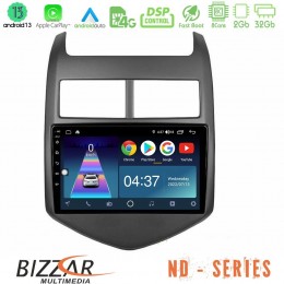 Bizzar nd Series 8core Android13 2+32gb Chevrolet Aveo 2011-2017 Navigation Multimedia Tablet 9 u-nd-Cv0243