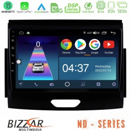 Bizzar nd Series 8core Android13 2+32gb Ford Ranger 2017-2022 Navigation Multimedia Tablet 9 u-nd-Fd0496