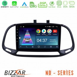 Bizzar nd Series 8core Android13 2+32gb Fiat Doblo 2015-2022 Navigation Multimedia Tablet 9 u-nd-Ft0909