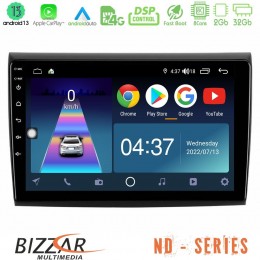 Bizzar nd Series 8core Android13 2+32gb Fiat Bravo Navigation Multimedia Tablet 9 u-nd-Ft724