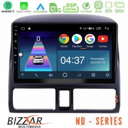 Bizzar nd Series 8core Android13 2+32gb Honda crv 2002-2006 Navigation Multimedia Tablet 9 u-nd-Hd0873