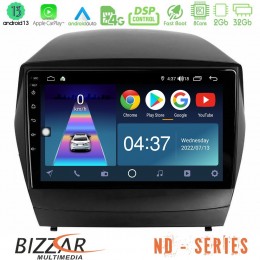 Bizzar nd Series 8core Android13 2+32gb Hyundai Ix35 Auto a/c Navigation Multimedia Tablet 9 u-nd-Hy0029