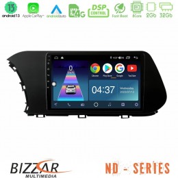 Bizzar nd Series 8core Android13 2+32gb Hyundai i20 2021-2023 Navigation Multimedia Tablet 9 u-nd-Hy1043