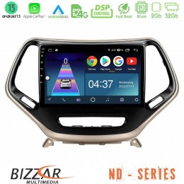 Bizzar nd Series 8core Android13 2+32gb Jeep Cherokee 2014-2019 Navigation Multimedia Tablet 9 u-nd-Jp0077