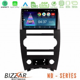 Bizzar nd Series 8core Android13 2+32gb Jeep Commander 2007-2008 Navigation Multimedia Tablet 9 u-nd-Jp026n
