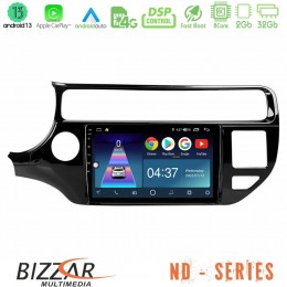 Bizzar nd Series 8core Android13 2+32gb kia rio 2015-2017 Navigation Multimedia Tablet 9 u-nd-Ki0553