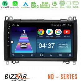 Bizzar nd Series 8core Android13 2+32gb Mercedes A/b/vito/sprinter Class Navigation Multimedia Tablet 9 u-nd-Mb0759