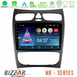 Bizzar nd Series 8core Android13 2+32gb Mercedes clk Class W209 2000-2004 Navigation Multimedia Tablet 9 u-nd-Mb1452
