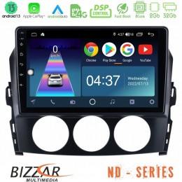 Bizzar nd Series 8core Android13 2+32gb Mazda mx-5 2006-2008 Navigation Multimedia Tablet 9 u-nd-Mz049n