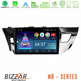 Bizzar nd Series 8core Android13 2+32gb Toyota Corolla 2014-2016 Navigation Multimedia Tablet 9 u-nd-Ty0008