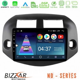 Bizzar nd Series 8core Android13 2+32gb Toyota Rav4 2006-2012 Navigation Multimedia Tablet 10 u-nd-Ty0165