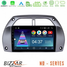 Bizzar nd Series 8core Android13 2+32gb Toyota Rav4 2001 - 2006 Navigation Multimedia Tablet 9 u-nd-Ty0953