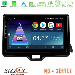 Bizzar nd Series 8core Android13 2+32gb Toyota Yaris 2020-&Gt; Navigation Multimedia Tablet 9 u-nd-Ty1079