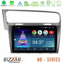 Bizzar nd Series 8core Android13 2+32gb vw Golf 7 Navigation Multimedia Tablet 10 u-nd-Vw0003al