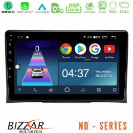 Bizzar nd Series 8core Android13 2+32gb vw Transporter 2003-2015 Navigation Multimedia Tablet 9 u-nd-Vw0497
