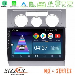 Bizzar nd Series 8core Android13 2+32gb vw Touran 2003-2011 Navigation Multimedia Tablet 10 u-nd-Vw1001
