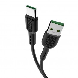 Καλώδιο σύνδεσης Hoco X33 Surge USB σε USB-C Fast Charging 5A Μαύρο 1m