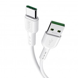 Καλώδιο σύνδεσης Hoco X33 Surge USB σε USB-C Fast Charging 5A Λευκό 1m