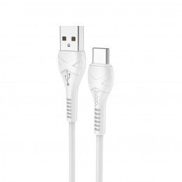 Καλώδιο σύνδεσης Hoco X37 Cool Power USB σε USB-C Fast Charging 3.0A Λευκό 1m